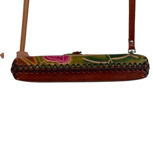 Rare Leather Frog Crossbody Bag Brown - Picture 6 of 10